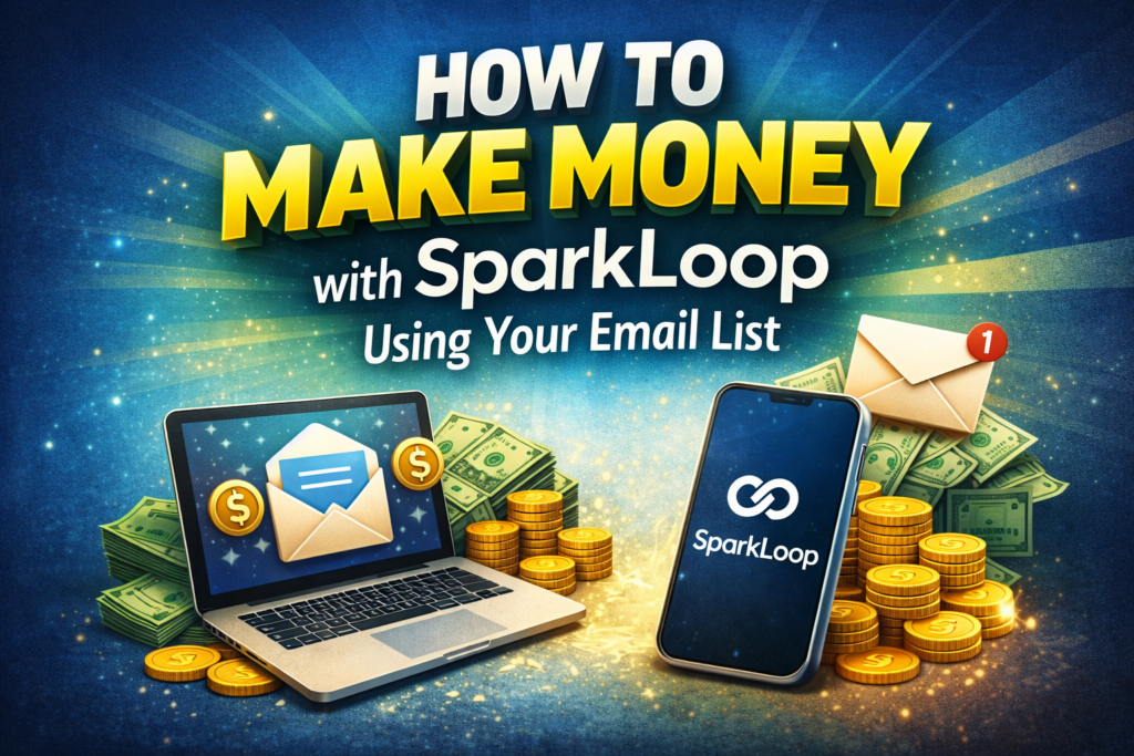 Making money with SparkLoop tools