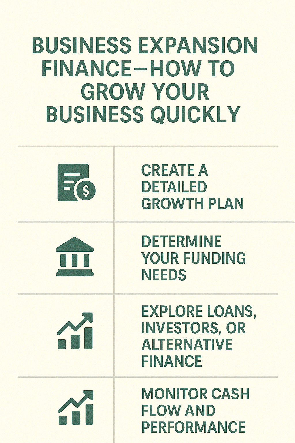 Business expansion