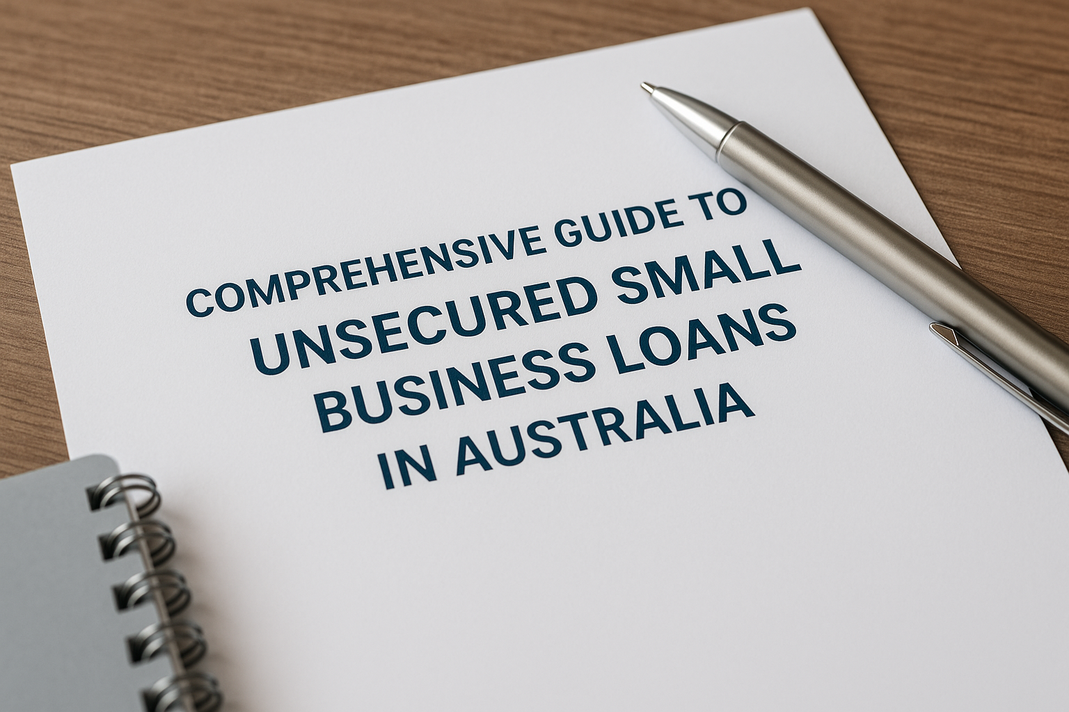 unsecured business loans in Australia