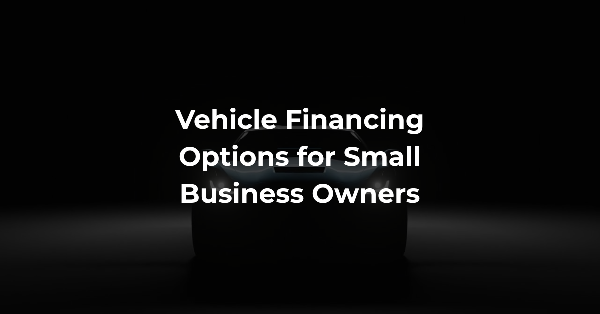 Vehicle Financing Options